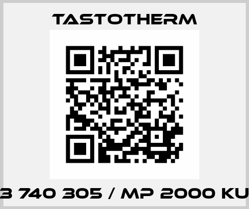 3 740 305 / MP 2000 KU Tastotherm