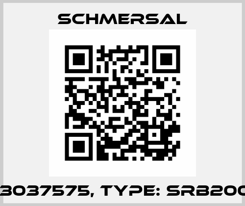 p/n: 103037575, Type: SRB200EXi-1R Schmersal