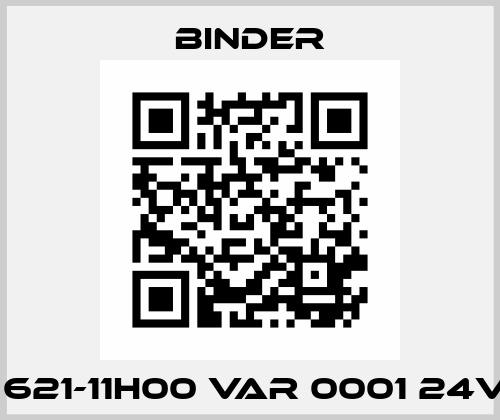 86 621-11H00 VAR 0001 24VDC Binder