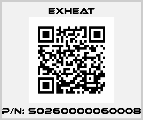 P/N: S0260000060008 Exheat