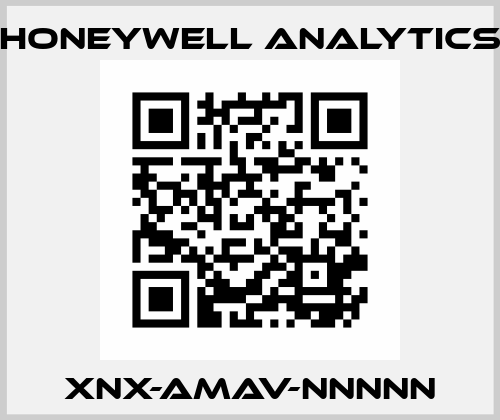 XNX-AMAV-NNNNN Honeywell Analytics