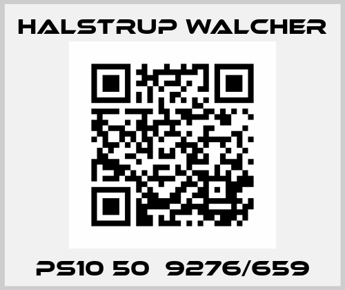 PS10 50  9276/659 Halstrup Walcher