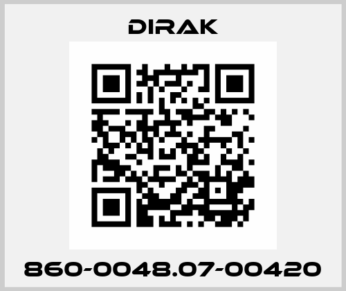 860-0048.07-00420 Dirak