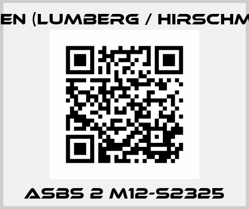 ASBS 2 M12-S2325 Lumberg (Belden)