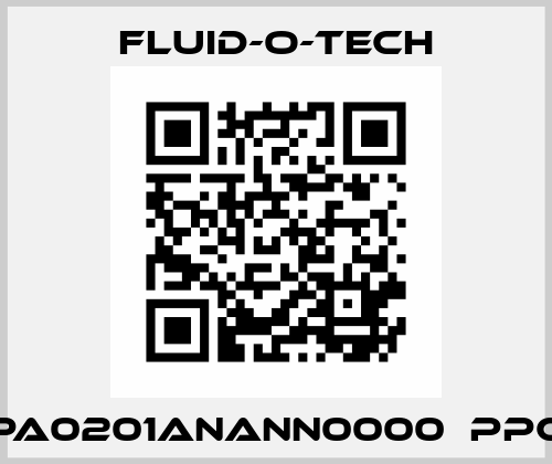 PA0201ANANN0000  PPC Fluid-O-Tech