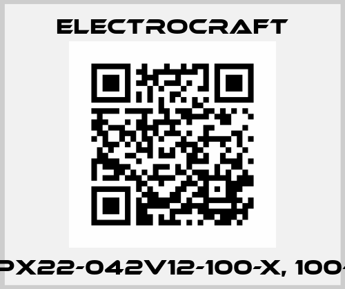 RPX22-042V12-100-X, 100-S ElectroCraft