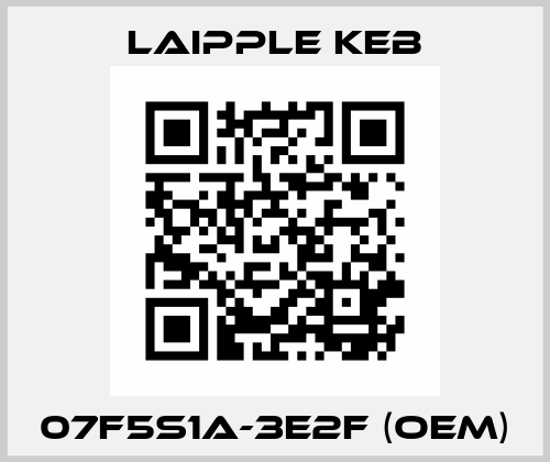 07F5S1A-3E2F (OEM) LAIPPLE KEB