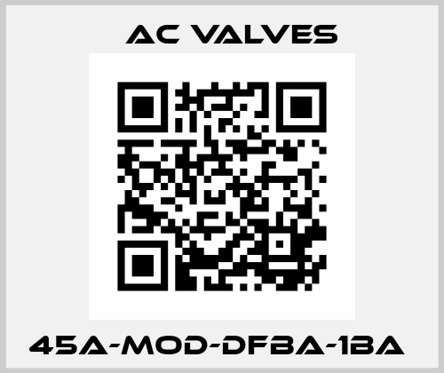 45A-MOD-DFBA-1BA  MAC