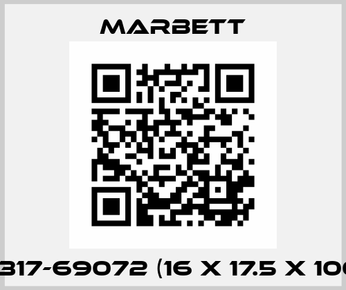 S0317-69072 (16 x 17.5 x 1000) Marbett