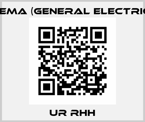 UR RHH Cema (General Electric)