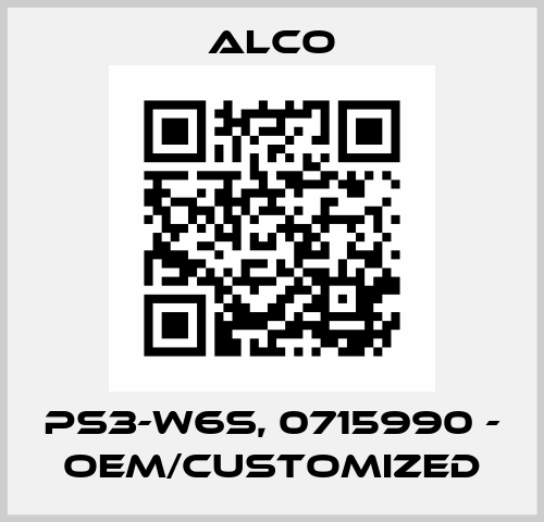 PS3-W6S, 0715990 - OEM/customized Alco
