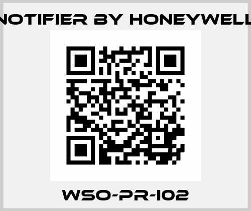 WSO-PR-I02 Notifier by Honeywell