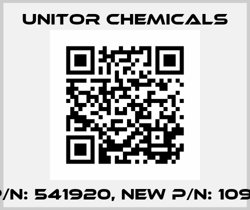 old p/n: 541920, new p/n: 1099962 Unitor Chemicals