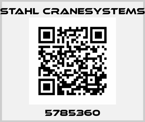 5785360 Stahl CraneSystems
