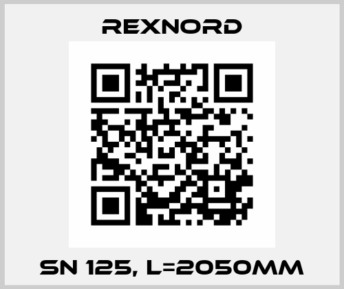 SN 125, L=2050MM Rexnord