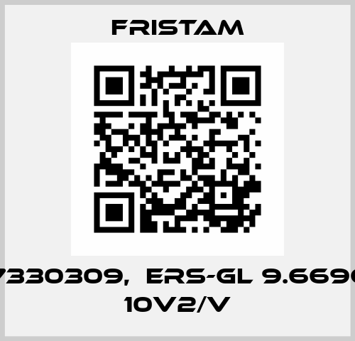 0817330309,  Ers-Gl 9.669c 2K 10V2/V Fristam