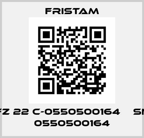 FZ 22 C-0550500164    SN 0550500164 Fristam