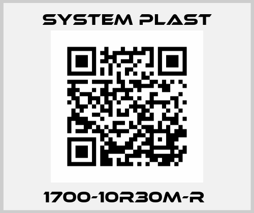  1700-10R30M-R  System Plast