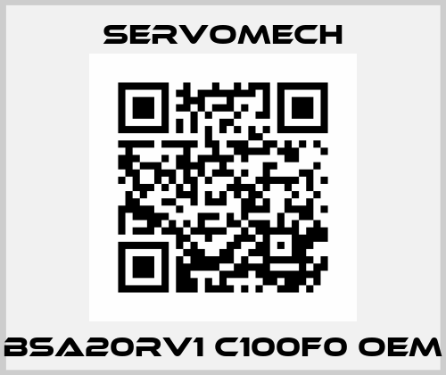 BSA20RV1 C100F0 OEM Servomech