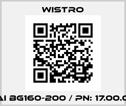 FLAI Bg160-200 / PN: 17.00.0181 Wistro