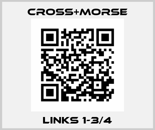 LINKS 1-3/4 Cross+Morse
