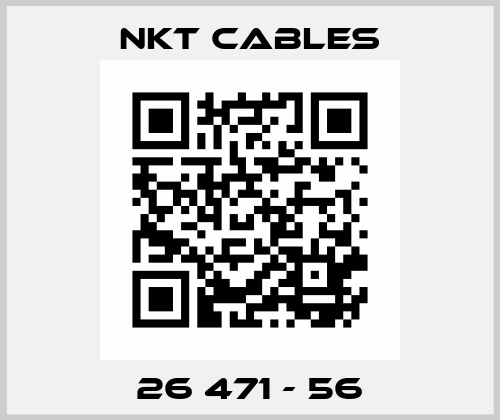 26 471 - 56 NKT Cables
