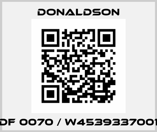 DF 0070 / W4539337001 Donaldson