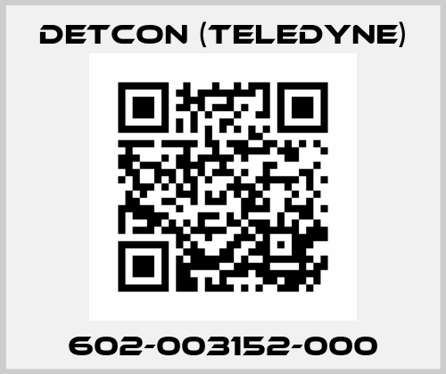 602-003152-000 Detcon (Teledyne)