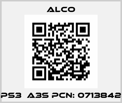 PS3‐A3S PCN: 0713842 Alco