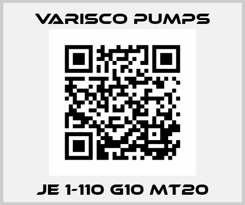 JE 1-110 G10 MT20 Varisco pumps