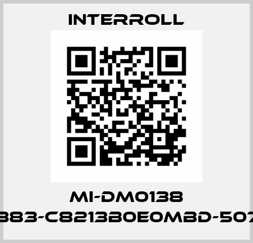 MI-DM0138 DM1383-C8213B0E0MBD-507mm Interroll