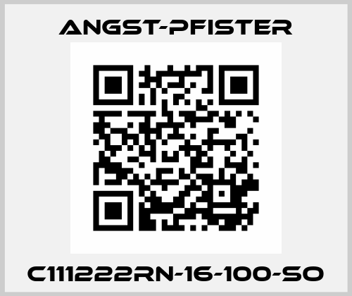 C111222RN-16-100-SO Angst-Pfister