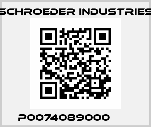 P0074089000        Schroeder