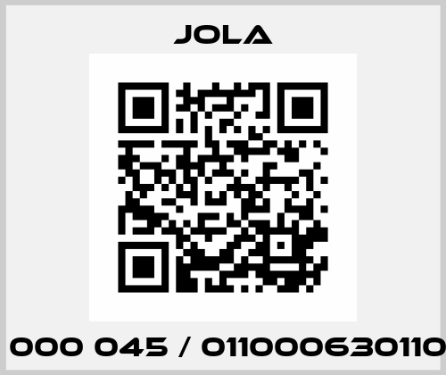 0652 000 045 / 0110006301100000 Jola