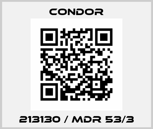 213130 / MDR 53/3 Condor