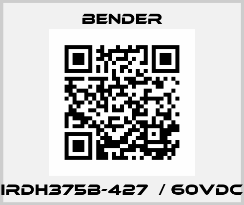 IRDH375B-427  / 60VDC Bender