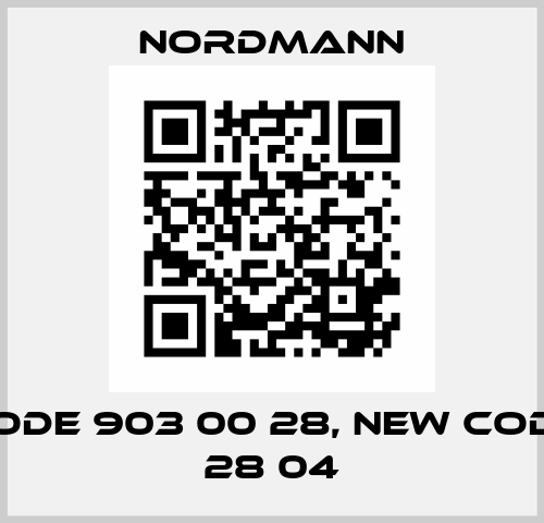 old code 903 00 28, new code 240 28 04 Nordmann