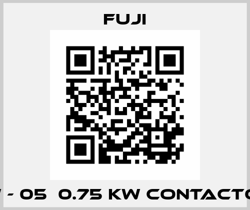SW - 05  0.75 KW CONTACTOR  Fuji