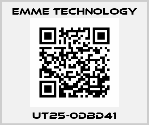 UT25-0DBD41 EMME TECHNOLOGY