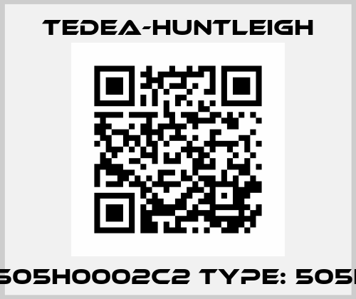 p/n:T505H0002C2 Type: 505H 2Kg Tedea-Huntleigh