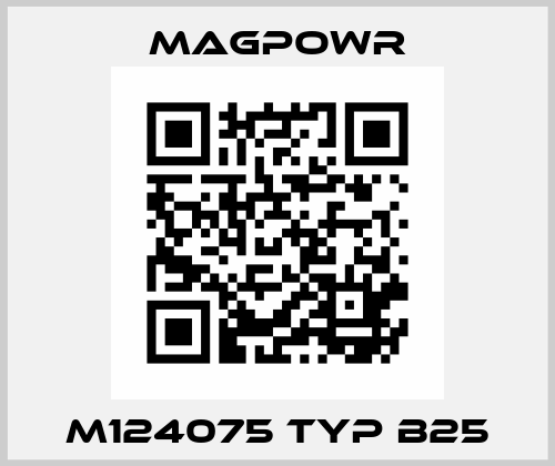 M124075 Typ B25 Magpowr