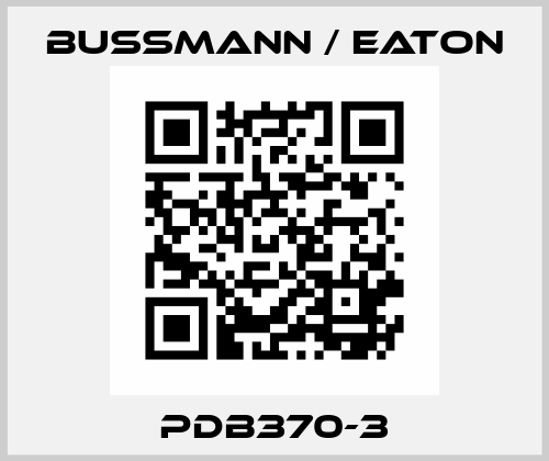 PDB370-3 BUSSMANN / EATON