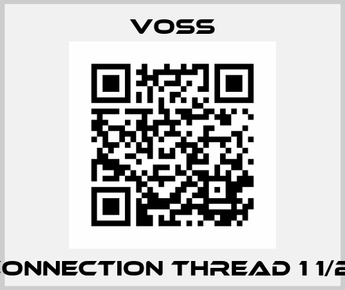 connection thread 1 1/2" Voss