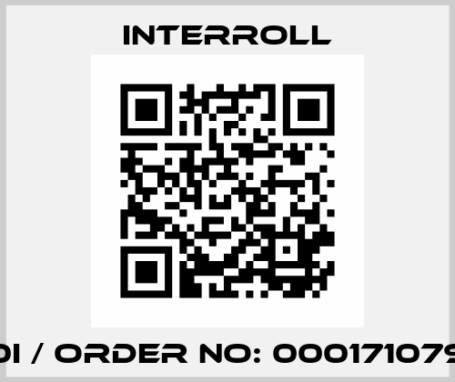 80i / ORDER NO: 0001710793 Interroll
