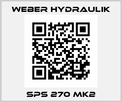 SPS 270 MK2 Weber Hydraulik