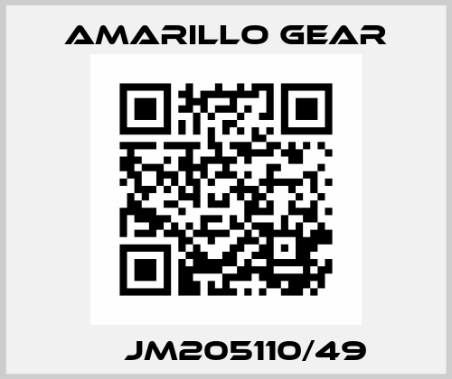 	  JM205110/49 Amarillo Gear