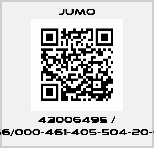 43006495 / 404366/000-461-405-504-20-61/000 Jumo