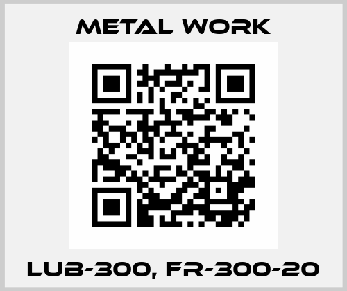 LUB-300, FR-300-20 Metal Work