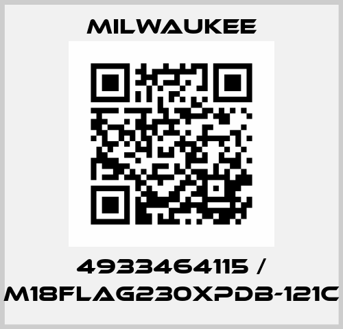 4933464115 / M18FLAG230XPDB-121C Milwaukee