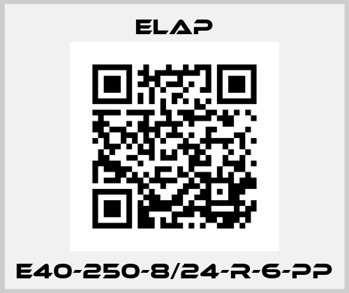 E40-250-8/24-R-6-PP ELAP